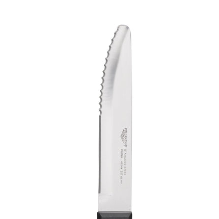 Dao Steak Vollrath 48144 Đầu Tròn Cán Nhựa Đen Cỡ Lớn