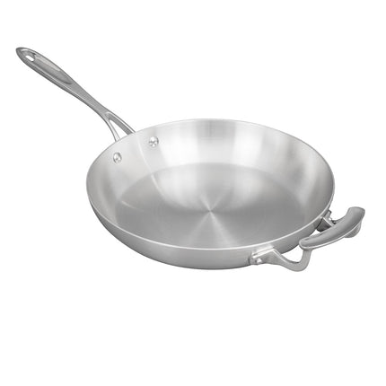 Chảo Xào Vollrath 49413 Miramar 25.4 cm Inox Đáy Nhôm Dùng Cho Bếp Từ