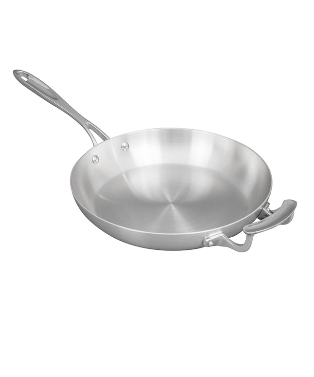 Chảo Xào Vollrath 49413 Miramar 25.4 cm Inox Đáy Nhôm Dùng Cho Bếp Từ