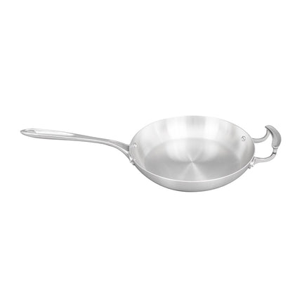 Chảo Xào Vollrath 49413 Miramar 25.4 cm Inox Đáy Nhôm Dùng Cho Bếp Từ