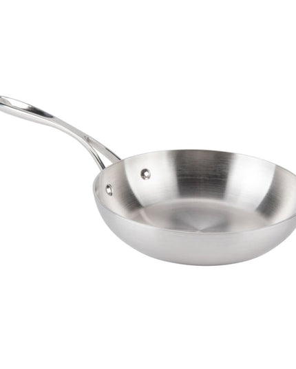 Chảo Xào Vollrath 49416 20.3 cm Miramar® Thép Không Gỉ Trưng Bày Dùng Cho Bếp Từ