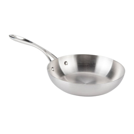 Chảo Xào Vollrath 49416 20.3 cm Miramar® Thép Không Gỉ Trưng Bày Dùng Cho Bếp Từ