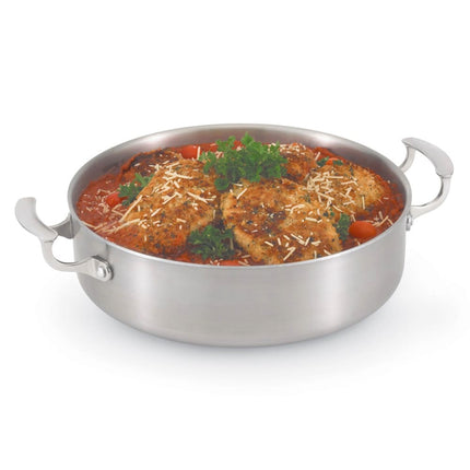 Chảo Om Vollrath 49425 Miramar Jacob's Pride 6 l Thép Không Gỉ Đáy Nhôm