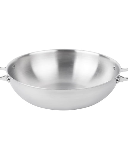 Chảo Xào Vollrath 49428 Miramar® 33 cm Thép Không Gỉ Đáy Nhôm - Sử Dụng Bếp Từ
