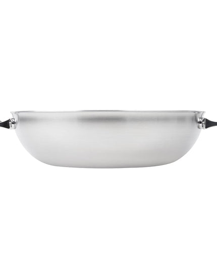 Chảo Xào Vollrath 49428 Miramar® 33 cm Thép Không Gỉ Đáy Nhôm - Sử Dụng Bếp Từ