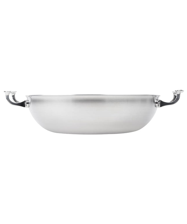 Chảo Xào Vollrath 49428 Miramar® 33 cm Thép Không Gỉ Đáy Nhôm - Sử Dụng Bếp Từ