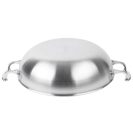 Chảo Xào Vollrath 49428 Miramar® 33 cm Thép Không Gỉ Đáy Nhôm - Sử Dụng Bếp Từ