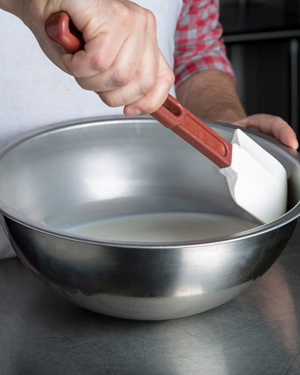 Phới Vollrath 52023 34.3 cm Chịu Nhiệt Cao Lưỡi Cong Linh Hoạt Trắng