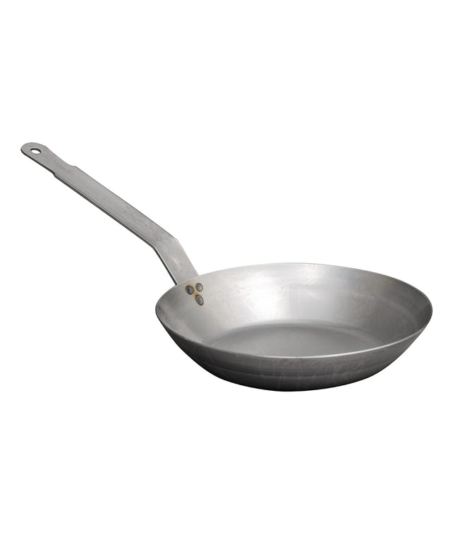Chảo Rán Thép Carbon Vollrath 58900 21.6 cm Tay Cầm Kim Loại - Dùng Cho Bếp Từ