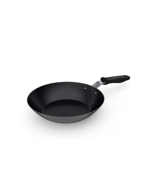 Chảo Rán Thép Carbon Chống Dính Vollrath 592311 28 cm Tay Silicone Rỗng - Dùng Cho Bếp Từ