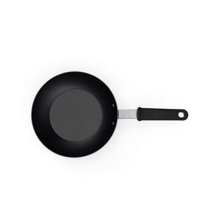 Chảo Rán Thép Carbon Chống Dính Vollrath 592311 28 cm Tay Silicone Rỗng - Dùng Cho Bếp Từ