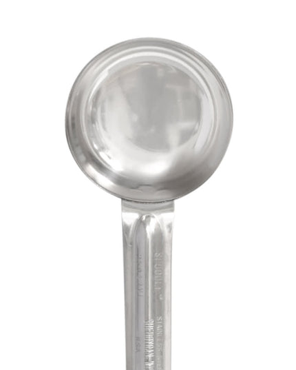 Thìa Chia Phần Đặc Vollrath 61147 30 ml - Tay Cầm Poly Màu Đen, Thép Không Gỉ