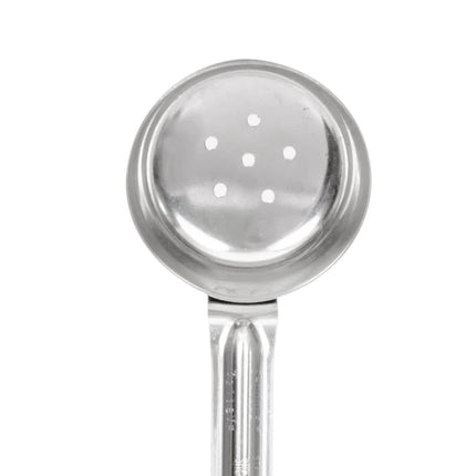 Muỗng Múc Có Lỗ Vollrath 61155 59 ml Tay Cầm Nhựa Đen Thép Không Gỉ