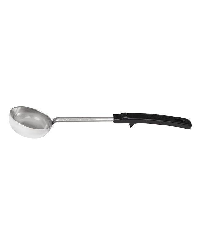 Muỗng Múc Không Lỗ Vollrath 61172 118 ml Tay Cầm Nhựa Đen Thép Không Gỉ