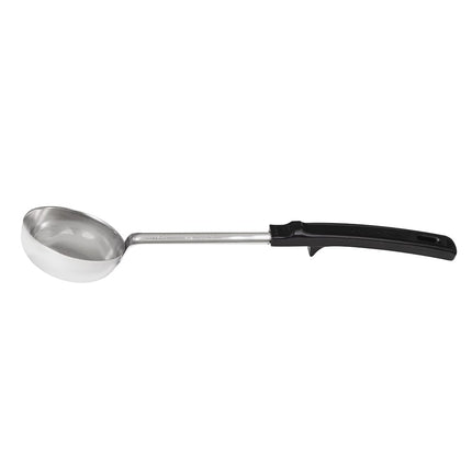 Muỗng Múc Không Lỗ Vollrath 61172 118 ml Tay Cầm Nhựa Đen Thép Không Gỉ