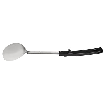 Muỗng Múc Không Lỗ Vollrath 61172 118 ml Tay Cầm Nhựa Đen Thép Không Gỉ