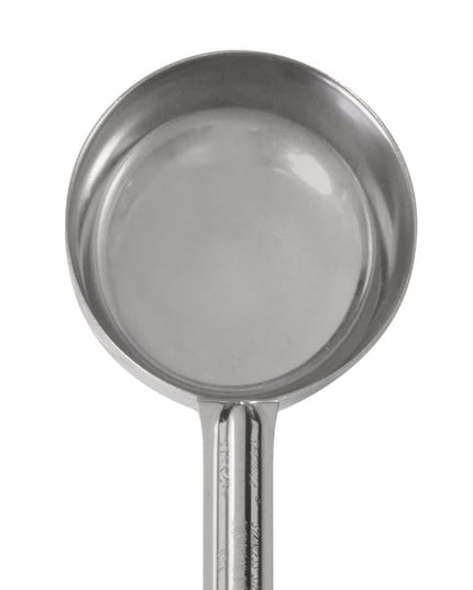 Muỗng Múc Không Lỗ Vollrath 61172 118 ml Tay Cầm Nhựa Đen Thép Không Gỉ