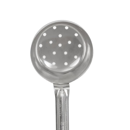 Muỗng Chia Phần Có Lỗ Vollrath 62165 89 ml Tay Cầm Poly Màu Ngà Thép Không Gỉ