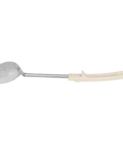 Muỗng Chia Phần Có Lỗ Vollrath 62165 89 ml Tay Cầm Poly Màu Ngà Thép Không Gỉ