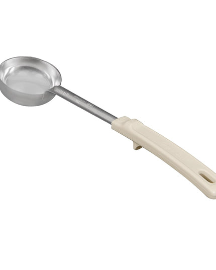 Muỗng Chia Phần Đặc Vollrath 62167 89 ml Tay Cầm Poly Màu Ngà Thép Không Gỉ