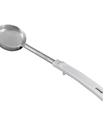 Thìa Đặc Vollrath 62172 118 ml Tay Cầm Nhựa Poly Xám Thép Không Gỉ