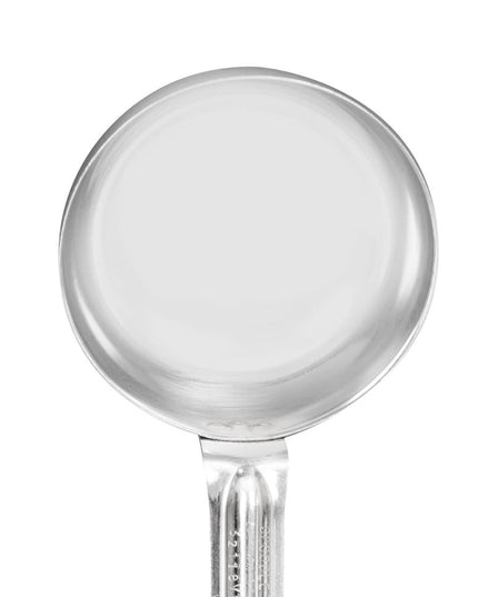 Thìa Đặc Vollrath 62172 118 ml Tay Cầm Nhựa Poly Xám Thép Không Gỉ