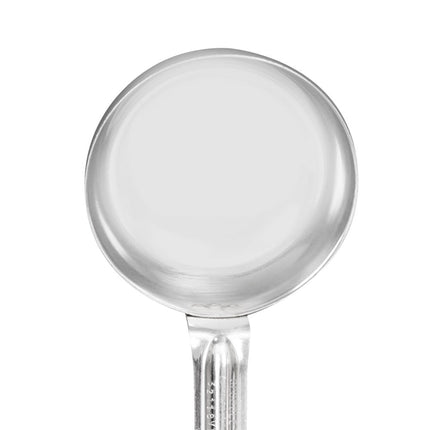 Thìa Đặc Vollrath 62172 118 ml Tay Cầm Nhựa Poly Xám Thép Không Gỉ