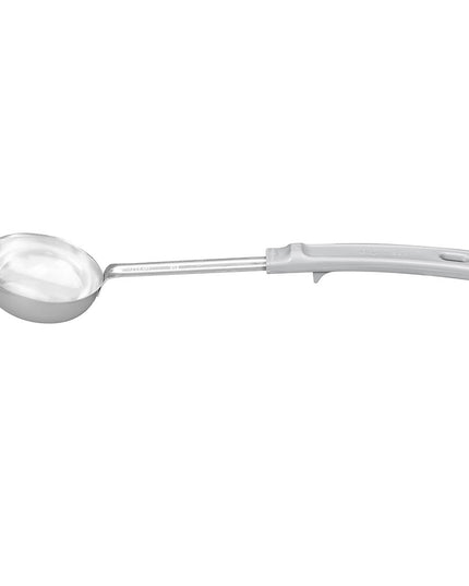 Thìa Đặc Vollrath 62172 118 ml Tay Cầm Nhựa Poly Xám Thép Không Gỉ