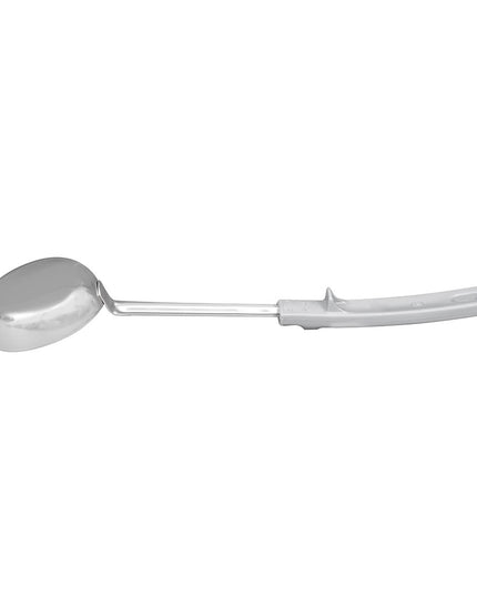 Thìa Đặc Vollrath 62172 118 ml Tay Cầm Nhựa Poly Xám Thép Không Gỉ
