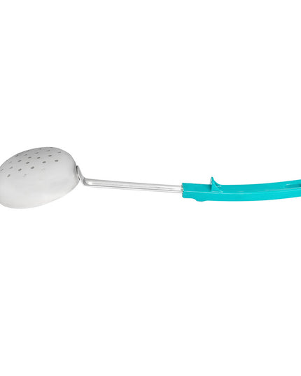 Muỗng Múc Có Lỗ Vollrath 62175 177 ml Tay Cầm Poly Xanh Ngọc Thép Không Gỉ