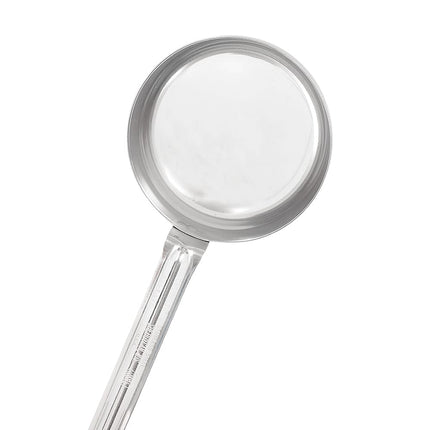 Thìa Chia Phần Đặc Vollrath 62177 177 ml Tay Cầm Poly Màu Xanh Mòng Két Thép Không Gỉ