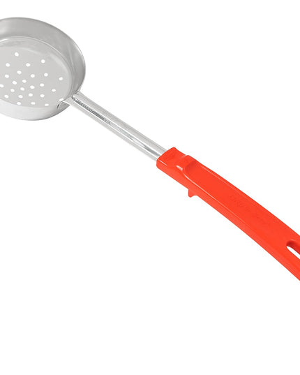 Thìa Có Lỗ Vollrath 62180 236 ml Tay Cầm Nhựa Poly Cam Thép Không Gỉ