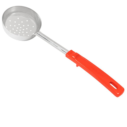 Thìa Có Lỗ Vollrath 62180 236 ml Tay Cầm Nhựa Poly Cam Thép Không Gỉ