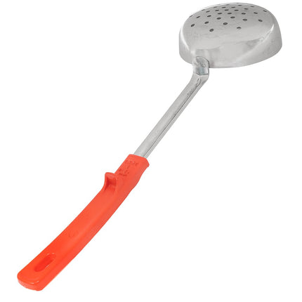 Thìa Có Lỗ Vollrath 62180 236 ml Tay Cầm Nhựa Poly Cam Thép Không Gỉ