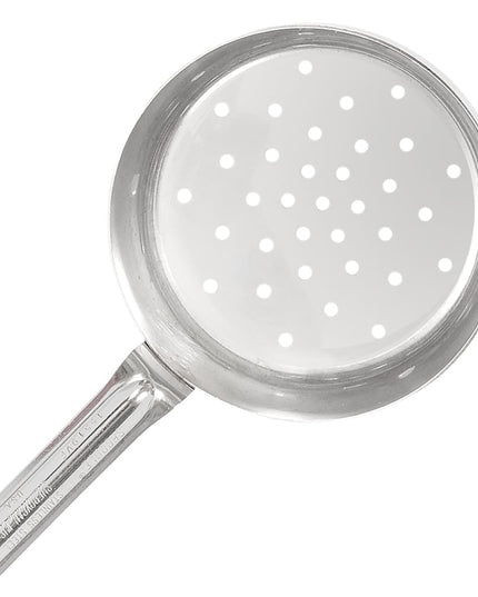 Thìa Có Lỗ Vollrath 62180 236 ml Tay Cầm Nhựa Poly Cam Thép Không Gỉ