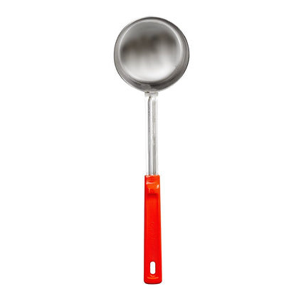 Thìa Chia Phần Đặc Vollrath 62182 237 ml - Tay Cầm Poly Màu Cam, Thép Không Gỉ