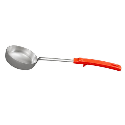 Thìa Chia Phần Đặc Vollrath 62182 237 ml - Tay Cầm Poly Màu Cam, Thép Không Gỉ
