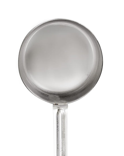 Thìa Chia Phần Đặc Vollrath 62182 237 ml - Tay Cầm Poly Màu Cam, Thép Không Gỉ