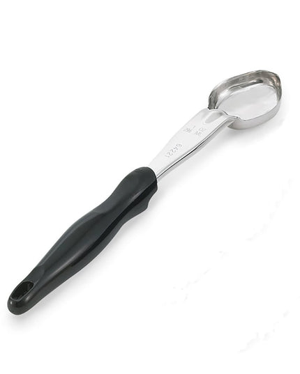 Thìa Múc Oval Trơn Vollrath 6412120 30 ml Tay Cầm Nylon Đen Cao Cấp Thép Không Gỉ