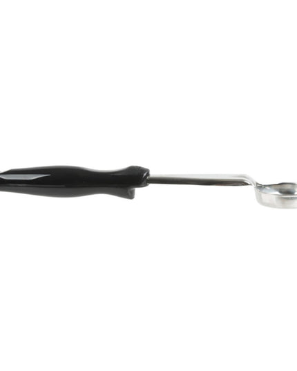 Thìa Múc Oval Trơn Vollrath 6412120 30 ml Tay Cầm Nylon Đen Cao Cấp Thép Không Gỉ