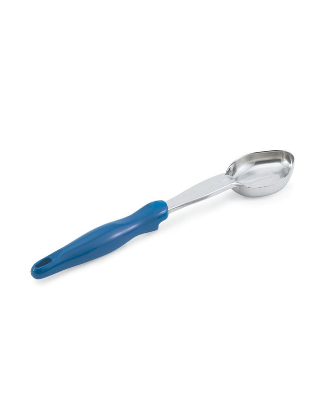 Thìa Múc Oval Trơn Vollrath 6412230 59 ml Tay Cầm Nylon Xanh Dương Cao Cấp Thép Không Gỉ