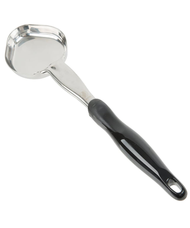 Thìa Múc Oval Trơn Vollrath 6412420 118 ml Tay Cầm Nylon Đen Cao Cấp Thép Không Gỉ