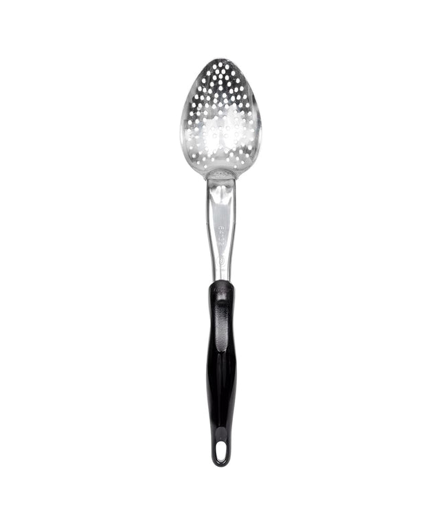Thìa Có Lỗ Hạng Nặng Vollrath 64132 Tay Cầm Nylon Đen 35.6 cm