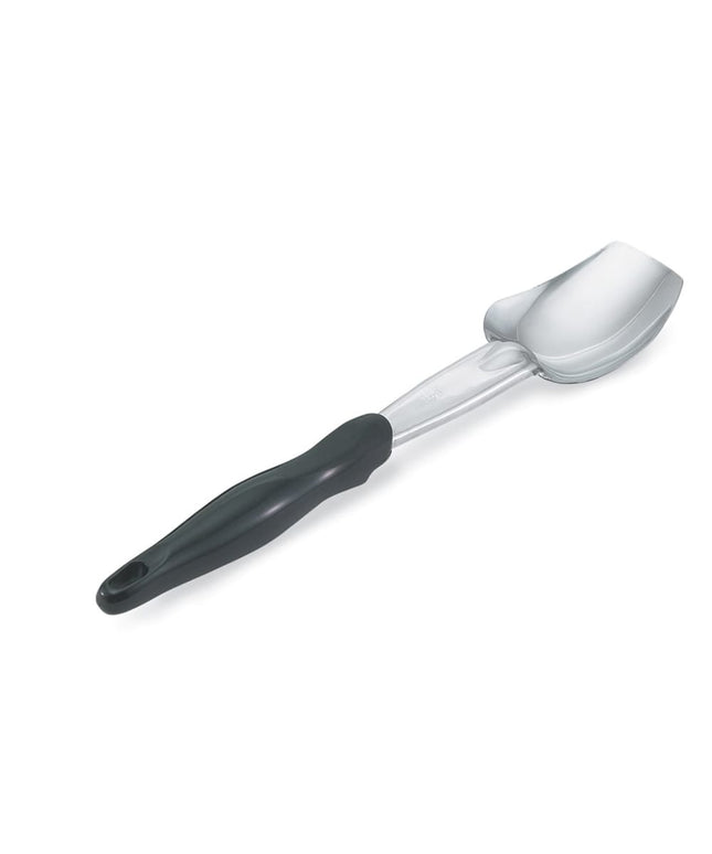 Thìa Đặc 3 Cạnh Hạng Nặng Vollrath 64136 35.6 cm Tay Cầm Nylon Đen