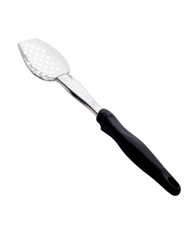 Thìa Có Lỗ 3 Cạnh Hạng Nặng Vollrath 64138 35.6 cm Tay Cầm Nylon Đen