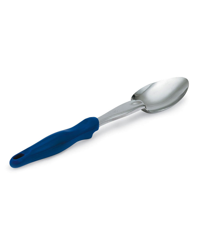 Thìa Đặc Hạng Nặng Vollrath 6414030 35.6 cm Tay Cầm Nylon Xanh Dương