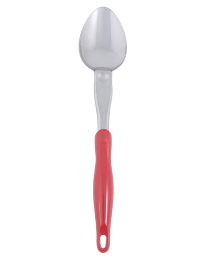 Thìa Đặc Hạng Nặng Vollrath 6414040 35.6 cm Tay Cầm Nylon Đỏ