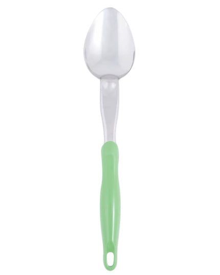 Thìa Đặc Hạng Nặng Vollrath 6414070 35.6 cm Tay Cầm Nylon Xanh Lá