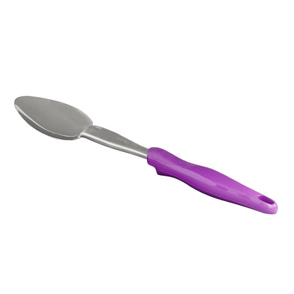 Thìa Múc Đặc Vollrath 6414080 35.6 cm Tay Cầm Công Thái Học Tím Thép Không Gỉ