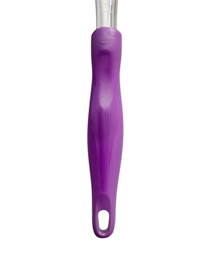 Thìa Múc Đặc Vollrath 6414080 35.6 cm Tay Cầm Công Thái Học Tím Thép Không Gỉ
